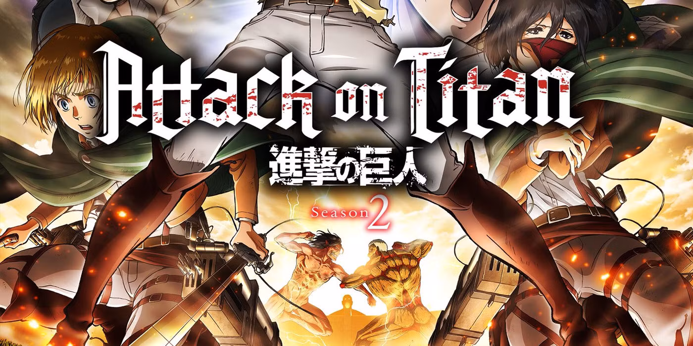 Attack on Titan Season 2 BluRay Multi Audio [Hindi-Tamil-Telugu-Eng-Jap] 480p, 720p & 1080p HD | 10bit HEVC ESub (Muse Dub) banner